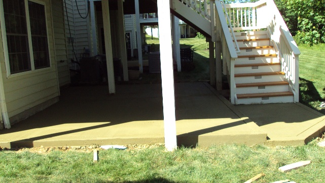 Stamped Concrete Patio